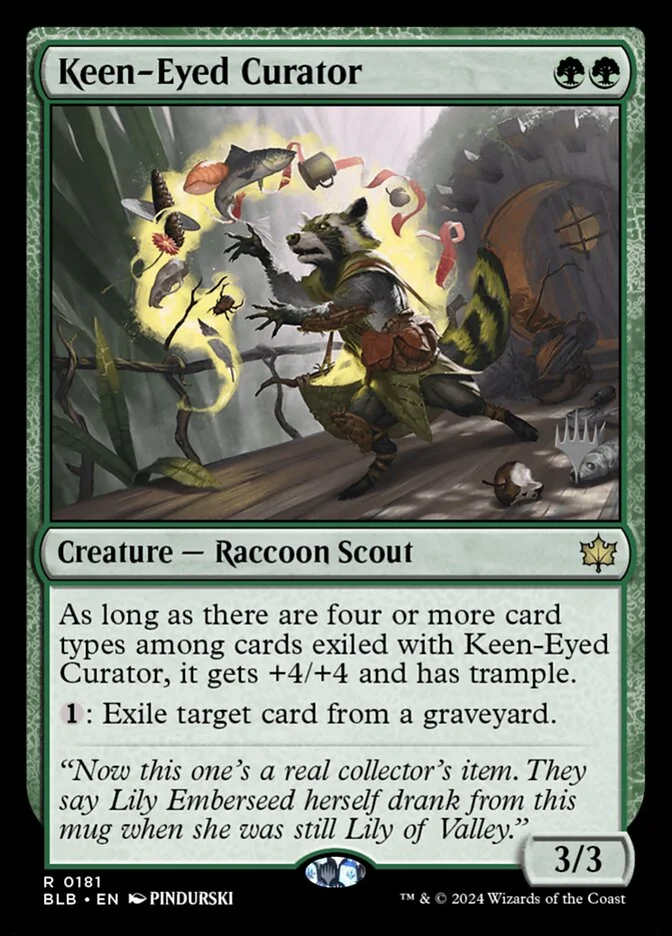 Keen-Eyed Curator 「PBLB/181p」「EN」