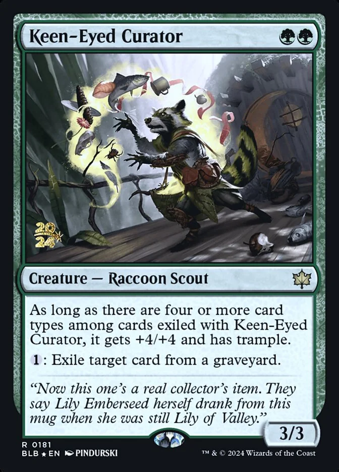 Keen-Eyed Curator 「PBLB/181s」「EN」