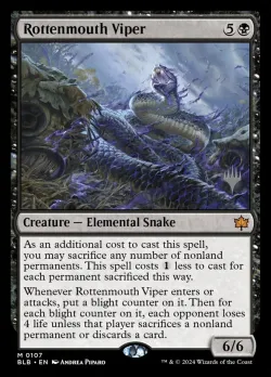 Rottenmouth Viper #107p · Magic: The Gathering