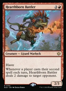 Hearthborn Battler #139p · Magic: The Gathering