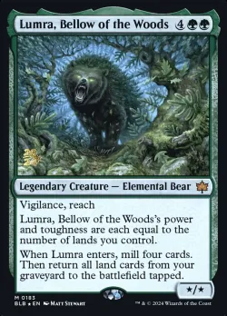 Lumra, Bellow of the Woods #183s · Magic: The Gathering
