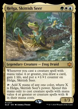 Helga, Skittish Seer 「PBLB/217p」「EN」