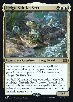 Helga, Skittish Seer 「PBLB/217s」「EN」