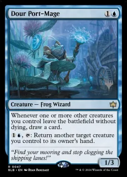 Dour Port-Mage #47p · Magic: The Gathering