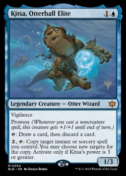 Kitsa, Otterball Elite #54p · Magic: The Gathering