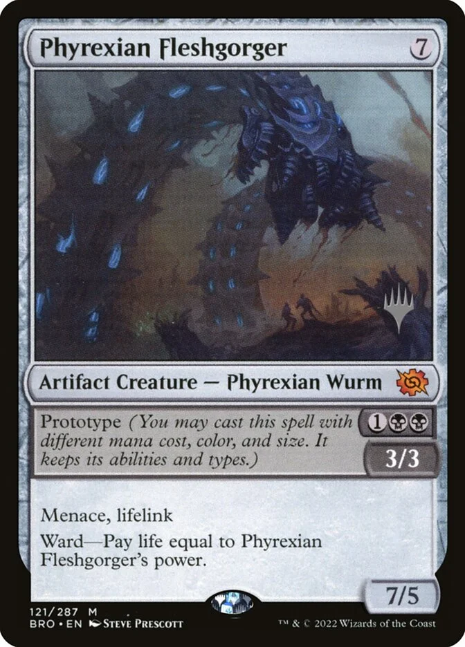 Phyrexian Fleshgorger 「PBRO/121p」「EN」