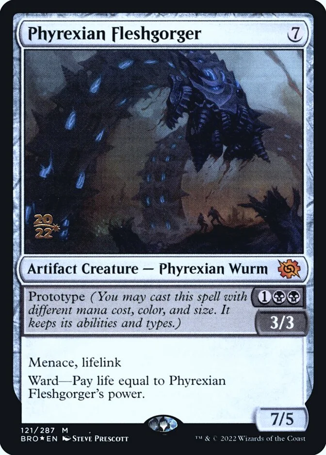 Phyrexian Fleshgorger 「PBRO/121s」「EN」