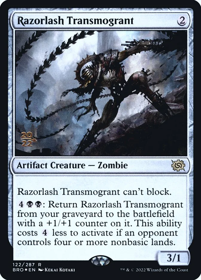 Razorlash Transmogrant 「PBRO/122s」「EN」