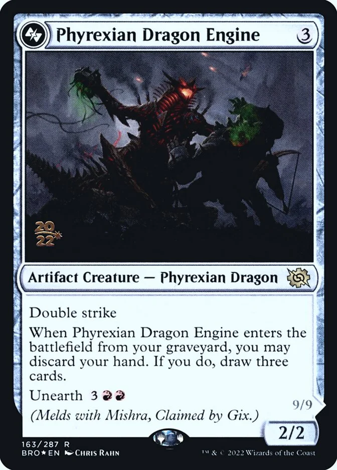 Phyrexian Dragon Engine 「PBRO/163s」「EN」