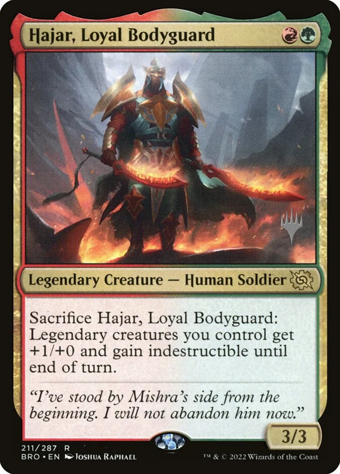 Hajar, Loyal Bodyguard 「PBRO/211p」「EN」
