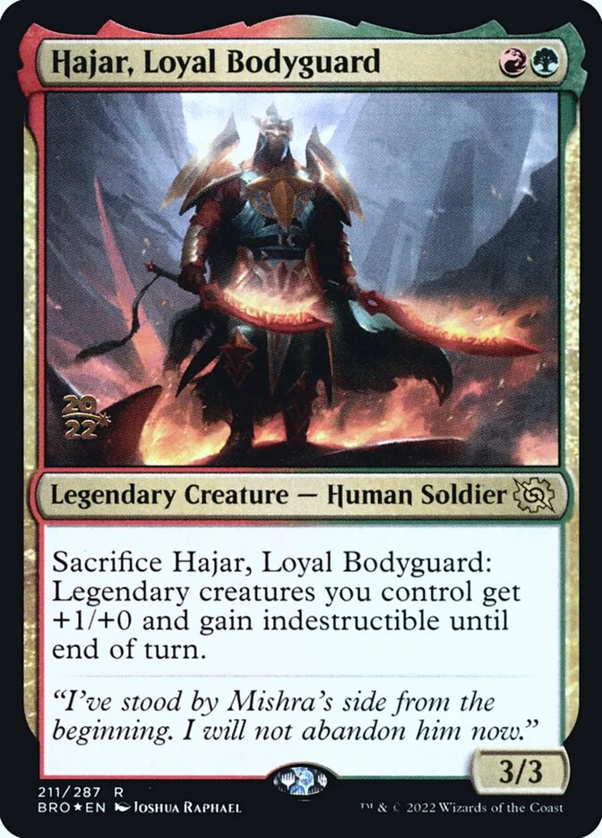 Hajar, Loyal Bodyguard 「PBRO/211s」「EN」