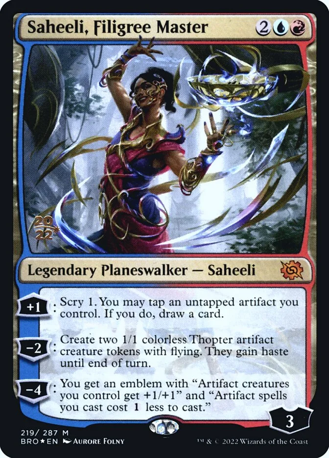 Saheeli, Filigree Master 「PBRO/219s」「EN」