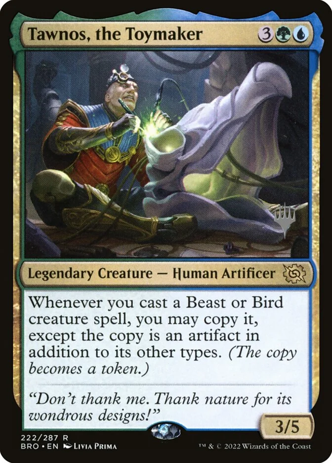 Tawnos, the Toymaker 「PBRO/222p」「EN」