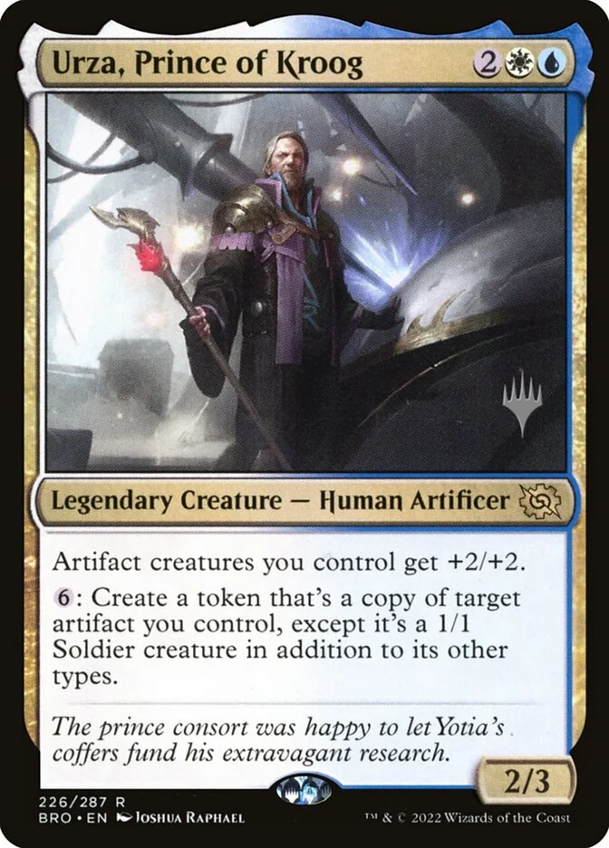 Urza, Prince of Kroog 「PBRO/226p」「EN」