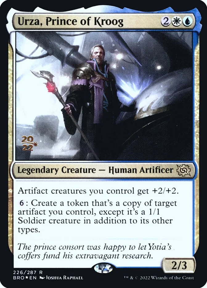 Urza, Prince of Kroog 「PBRO/226s」「EN」