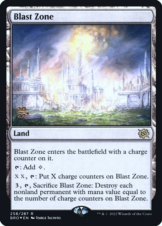 Blast Zone 「PBRO/258s」「EN」