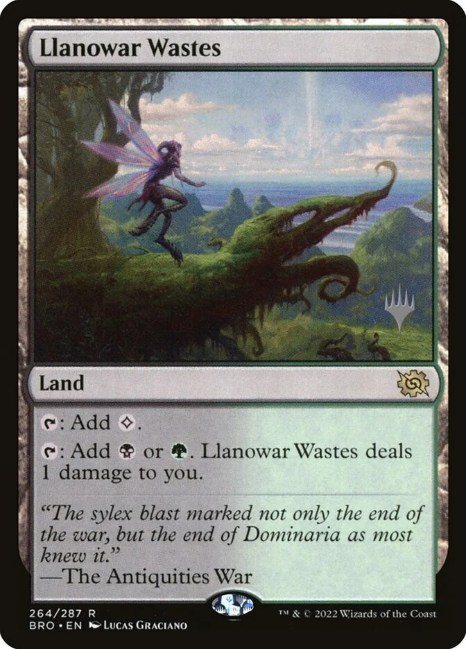 Llanowar Wastes 「PBRO/264p」「EN」