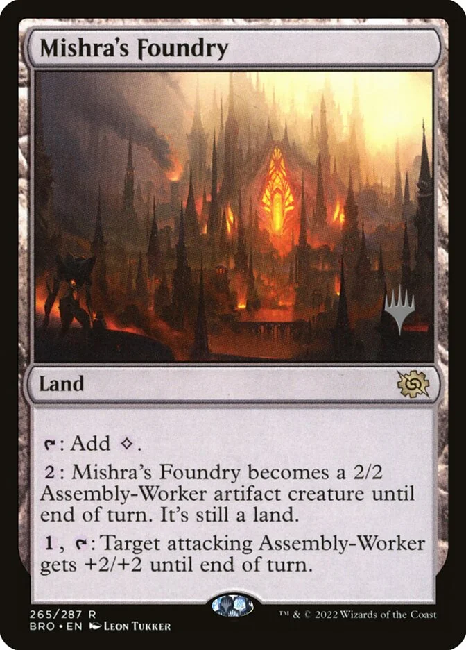 Mishra's Foundry 「PBRO/265p」「EN」
