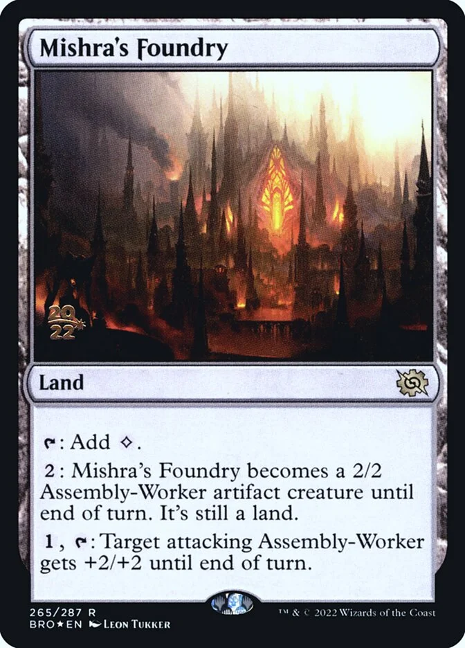 Mishra's Foundry 「PBRO/265s」「EN」