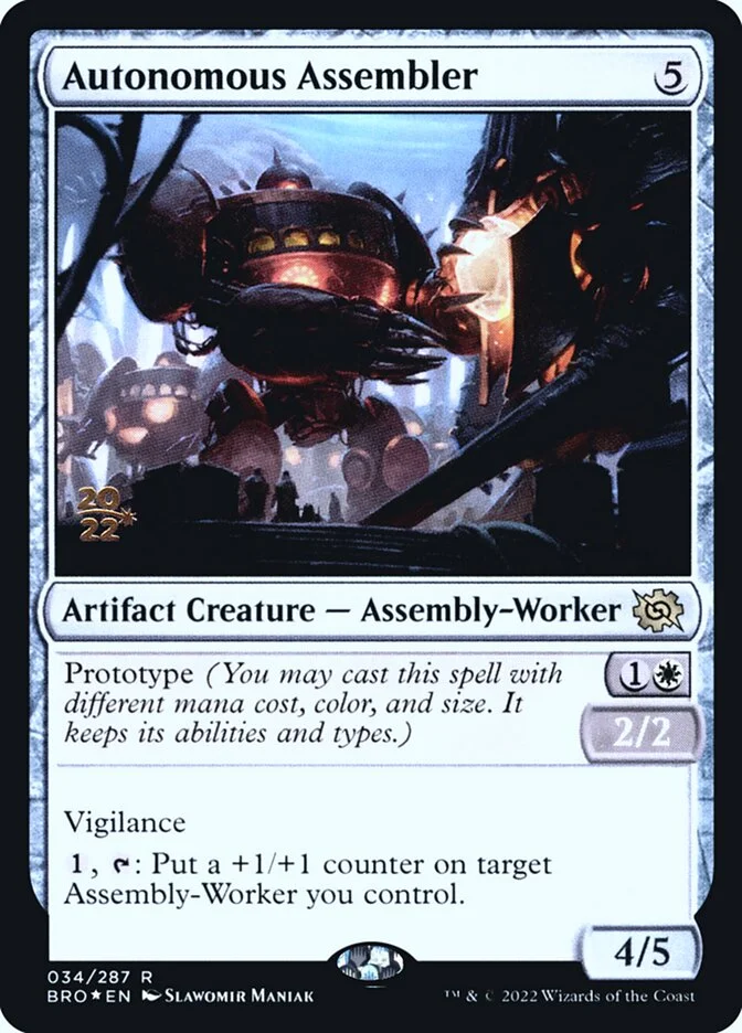 Autonomous Assembler 「PBRO/34s」「EN」