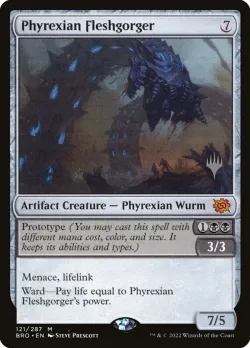 Phyrexian Fleshgorger #121p · Magic: The Gathering