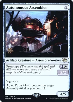 Autonomous Assembler #34s · Magic: The Gathering