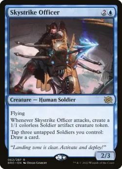 Skystrike Officer #62p · Magic: The Gathering