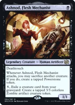 Ashnod, Flesh Mechanist #84s · Magic: The Gathering