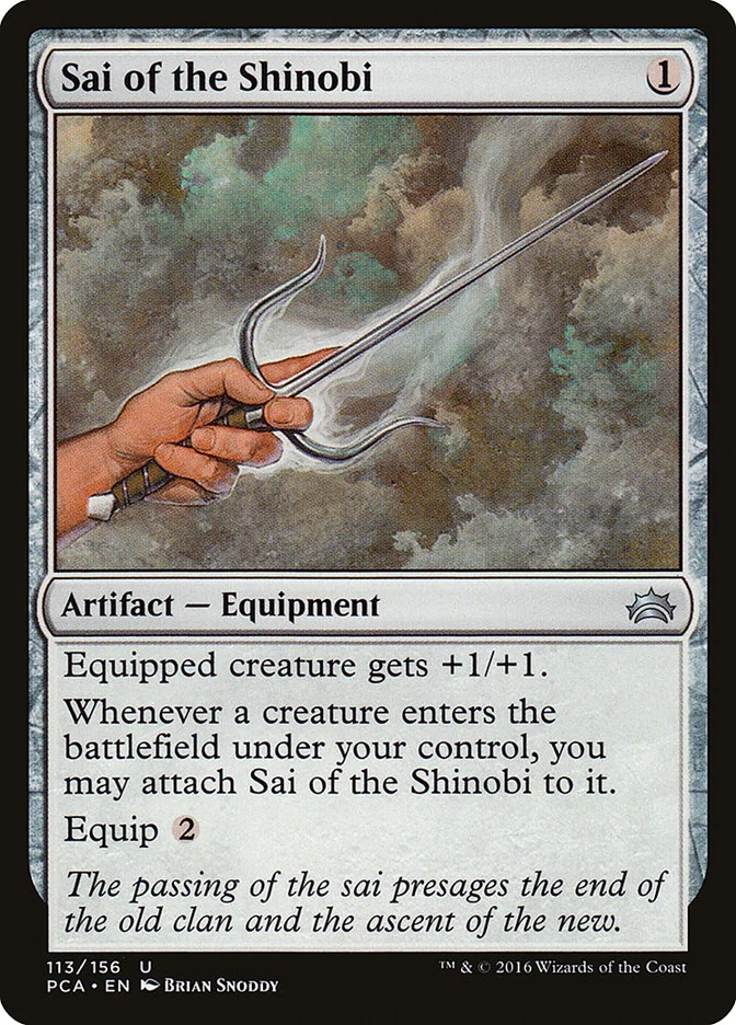 Sai of the Shinobi 「PCA/113」「EN」