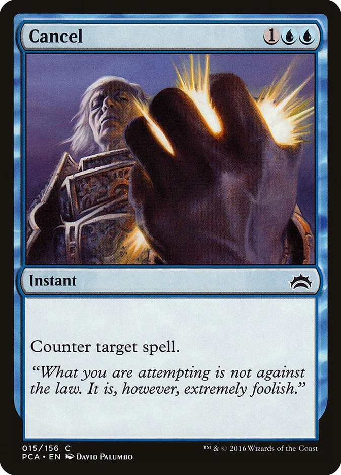 Cancel 「PCA/15」「EN」