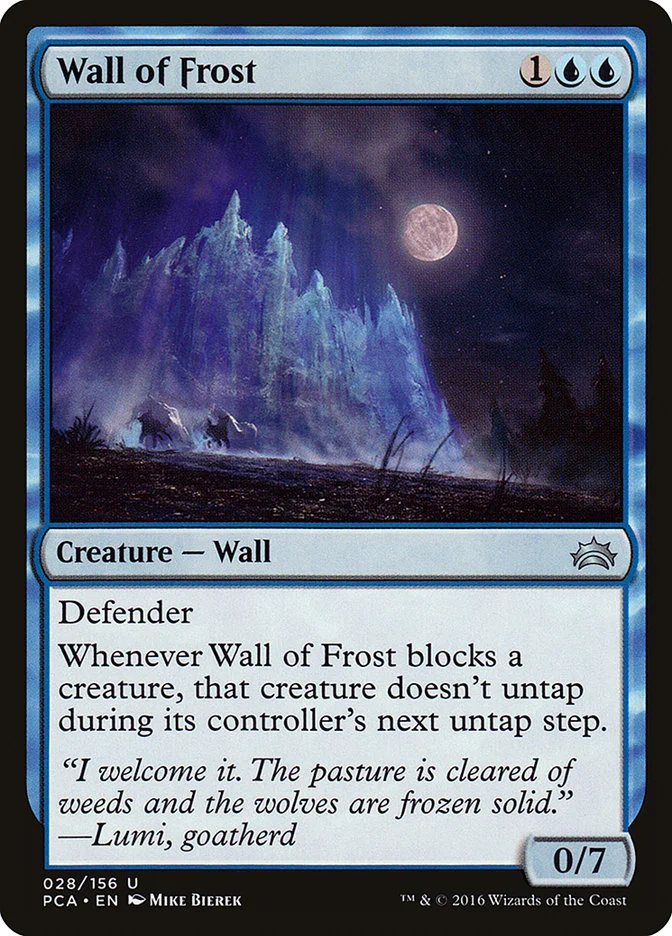 Wall of Frost 「PCA/28」「EN」