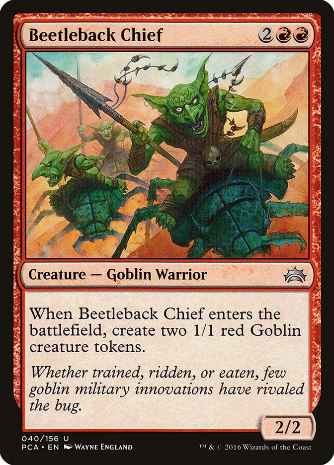Beetleback Chief 「PCA/40」「EN」