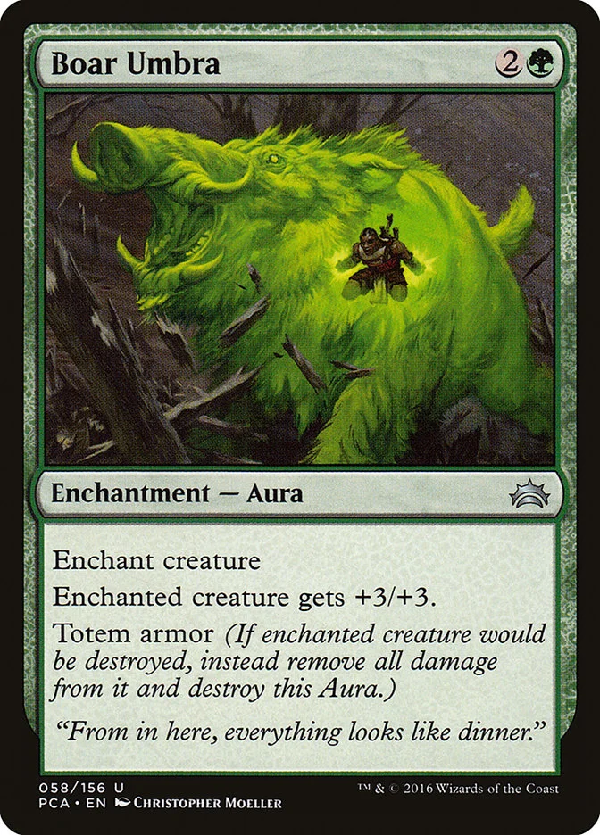 Boar Umbra 「PCA/58」「EN」