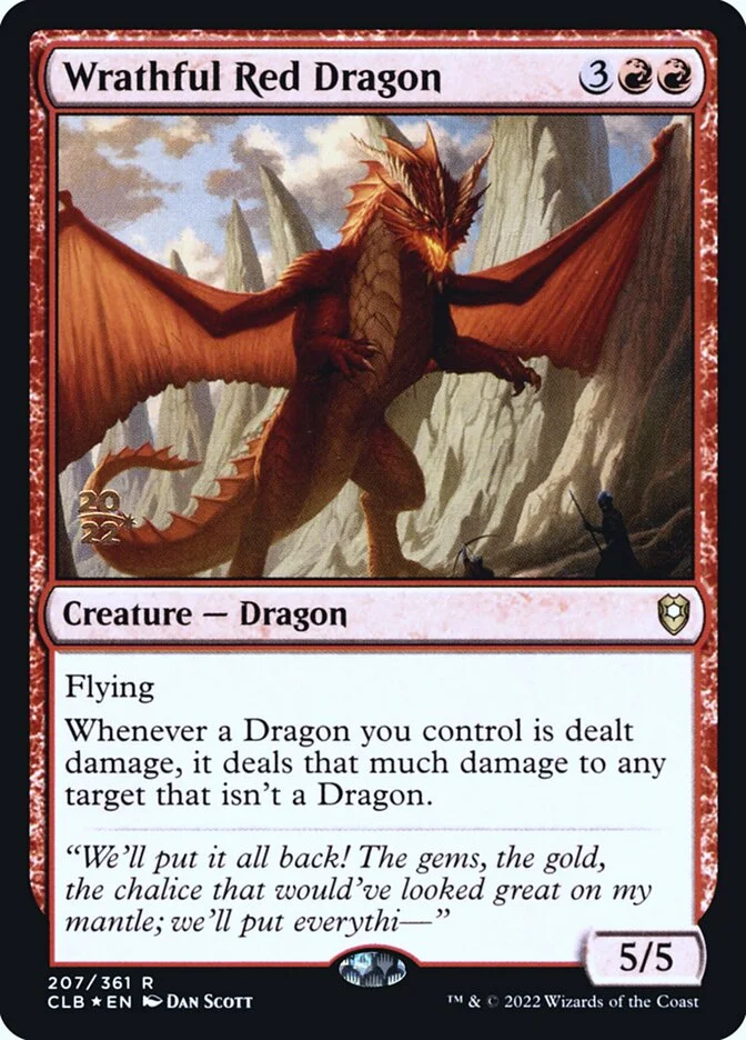 Wrathful Red Dragon 「PCLB/207s」「EN」
