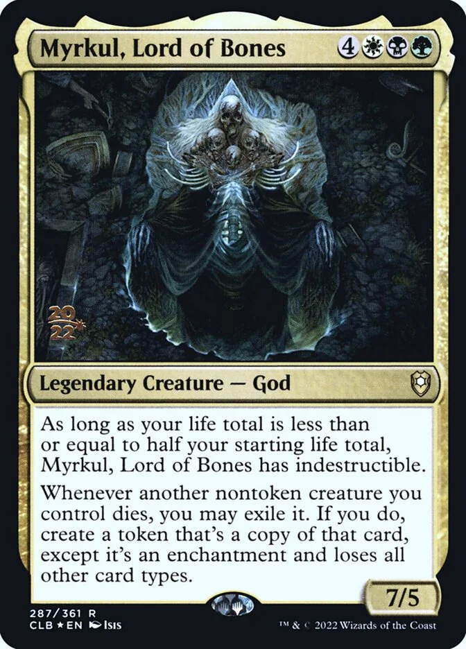 Myrkul, Lord of Bones 「PCLB/287s」「EN」