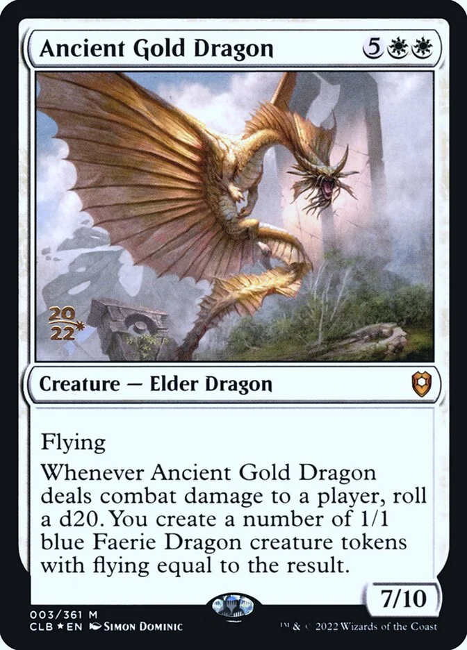 Ancient Gold Dragon 「PCLB/3s」「EN」