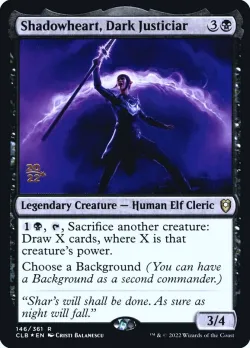 Shadowheart, Dark Justiciar #146s · Magic: The Gathering