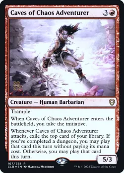 Caves of Chaos Adventurer #167s · Magic: The Gathering