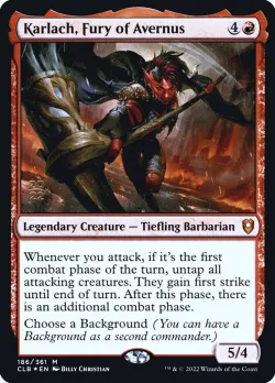Karlach, Fury of Avernus #186s · Magic: The Gathering