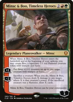 Minsc & Boo, Timeless Heroes 「PCLB/285p」「EN」