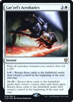 Lae'zel's Acrobatics #30s · Magic: The Gathering
