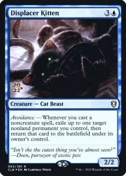Displacer Kitten #63s · Magic: The Gathering