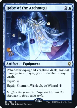 Robe of the Archmagi #91s · Magic: The Gathering