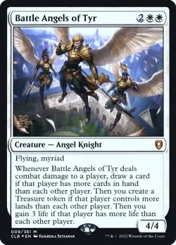 Battle Angels of Tyr #9s · Magic: The Gathering