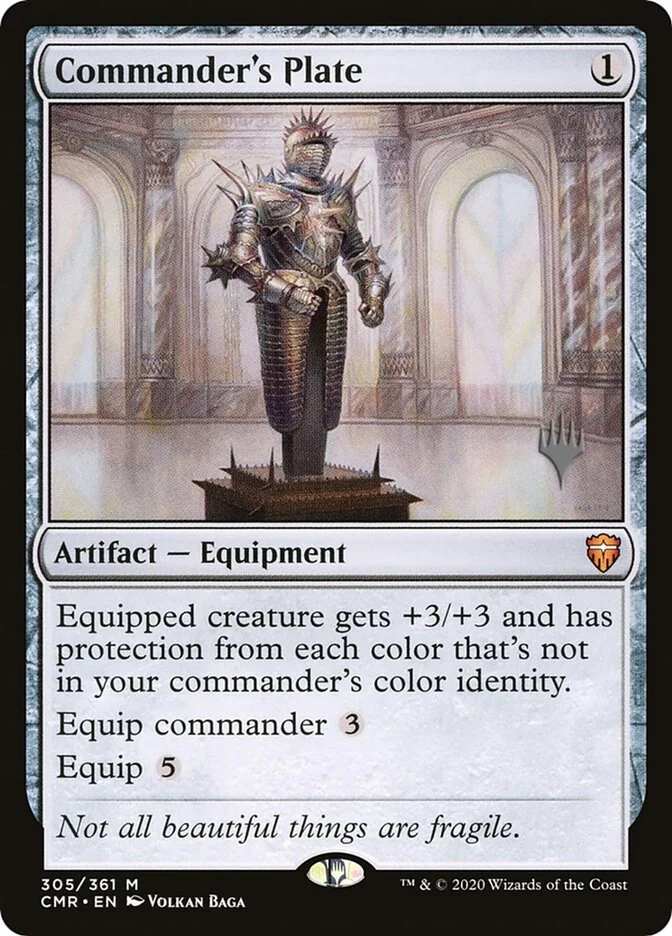 Commander's Plate 「PCMR/305p」「EN」