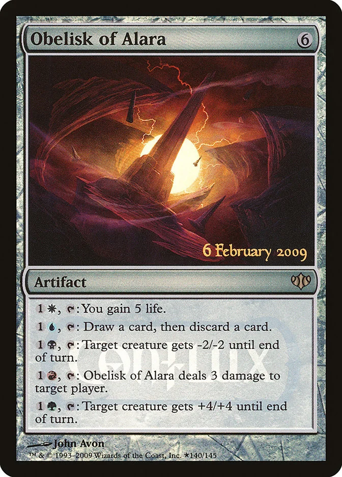 Obelisk of Alara 「PCON/140★」「EN」