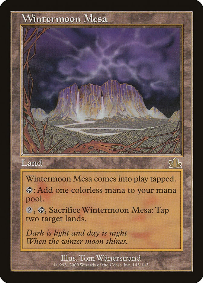Wintermoon Mesa 「PCY/143」「EN」