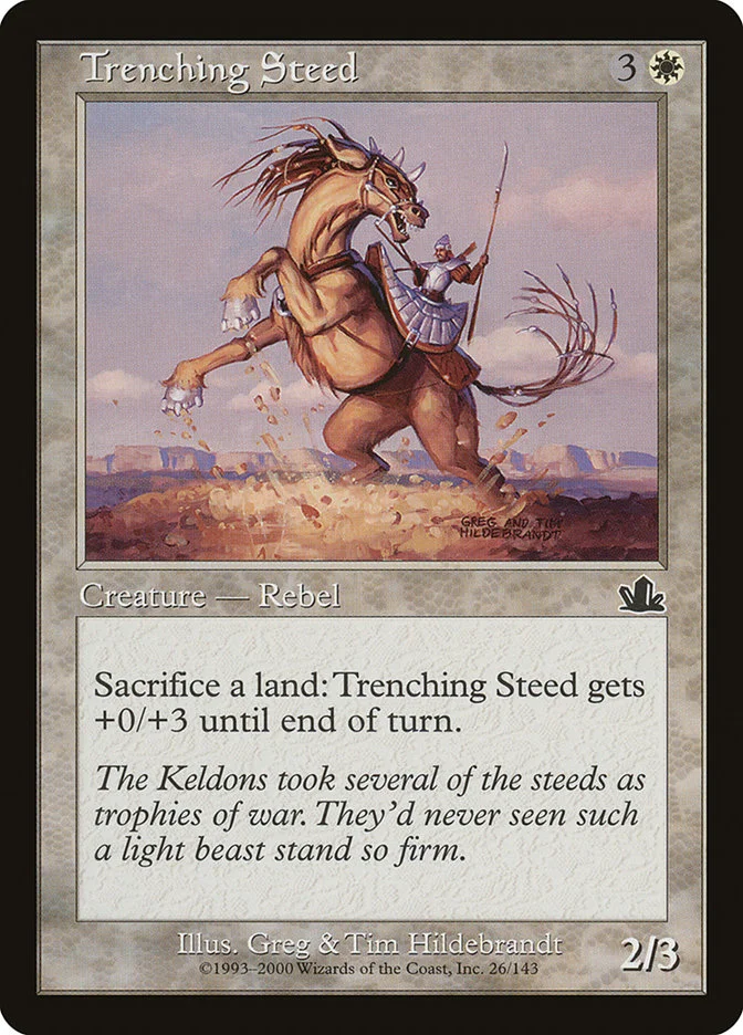 Trenching Steed 「PCY/26」「EN」