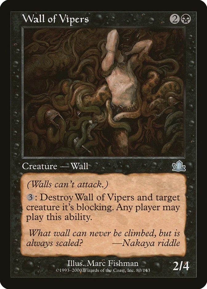 Wall of Vipers 「PCY/80」「EN」