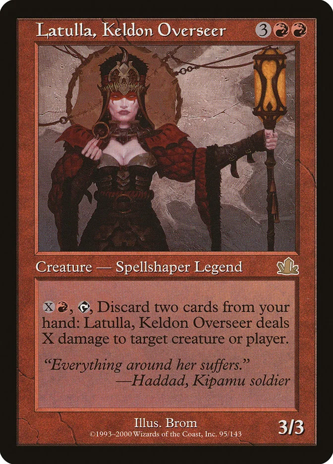 Latulla, Keldon Overseer 「PCY/95」「EN」